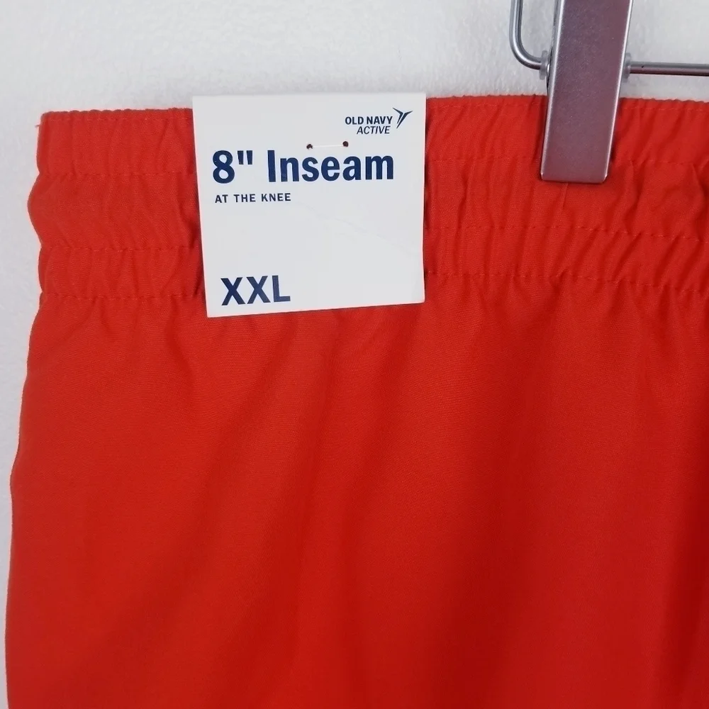 Old Navy Men's Orange Swim Trunks NWT